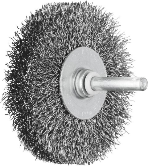 PFERD MOUNTED WHEEL BRUSH CRIMPED STEEL 70X15X6MM RBU ST 0.30 SG